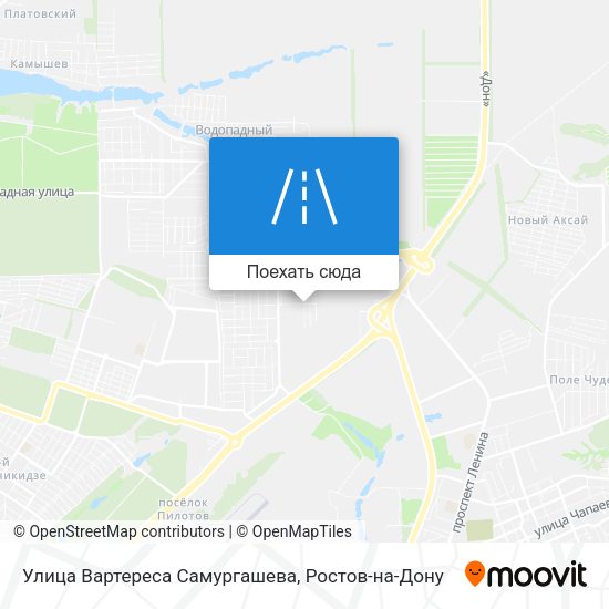 Карта Улица Вартереса Самургашева