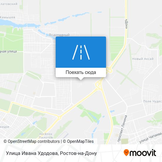 Карта Улица Ивана Удодова