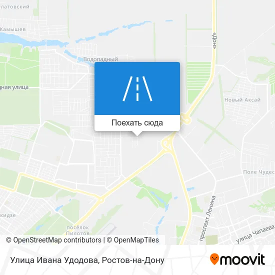 Карта Улица Ивана Удодова