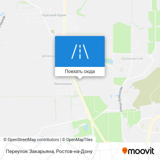 Карта Переулок Закарьяна