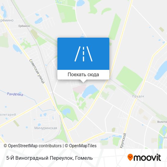 Карта 5-Й Виноградный Переулок