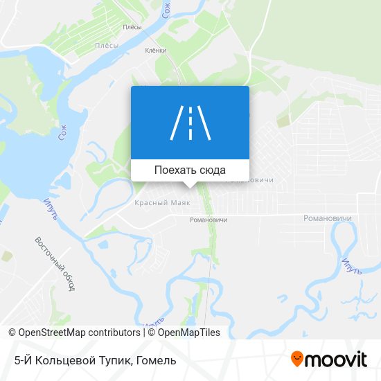 Карта 5-Й Кольцевой Тупик