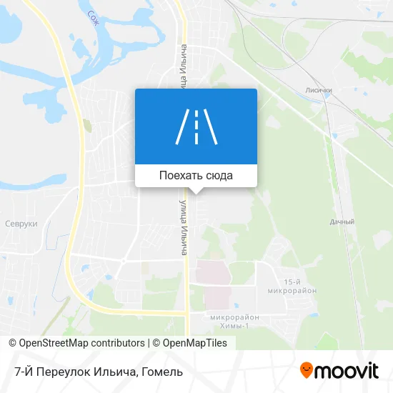 Карта 7-Й Переулок Ильича