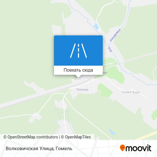 Карта Волковичская Улица