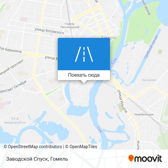 Карта Заводской Спуск