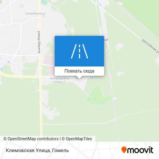 Карта Климовская Улица