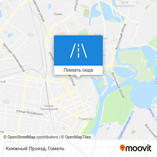 Карта Книжный Проезд