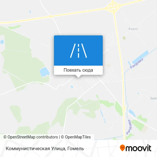 Карта Коммунистическая Улица