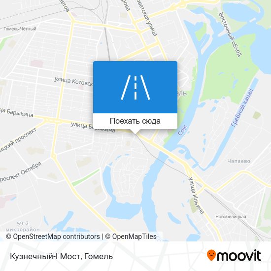 Карта Кузнечный-I Мост