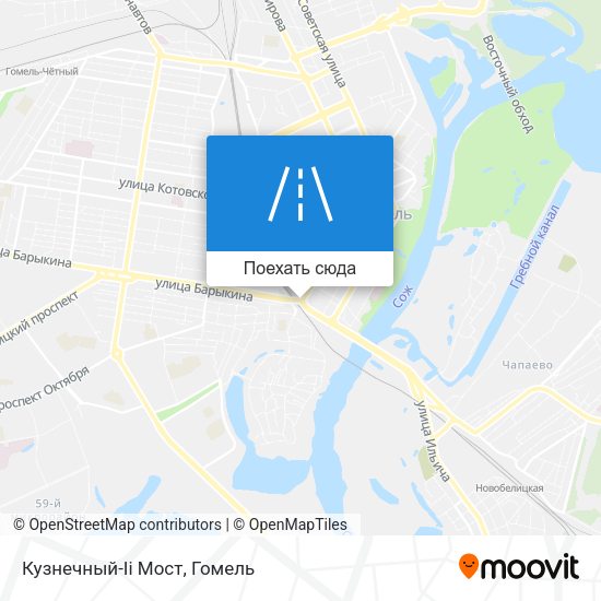 Карта Кузнечный-Ii Мост