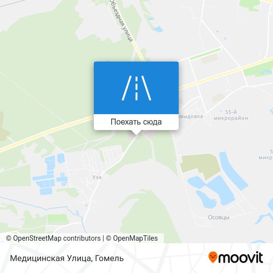 Карта Медицинская Улица