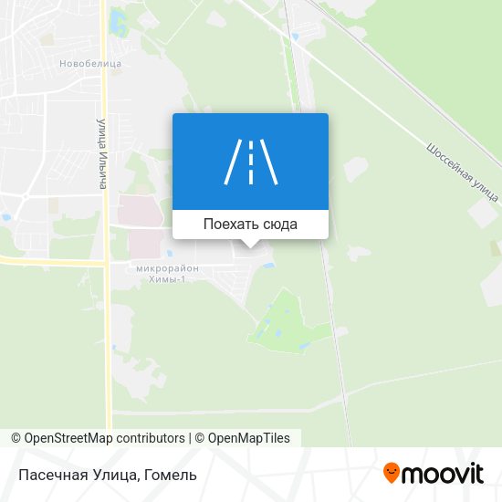Карта Пасечная Улица