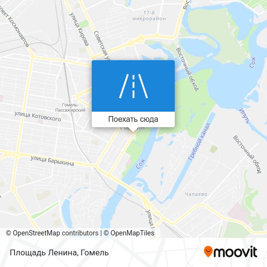 Карта Площадь Ленина