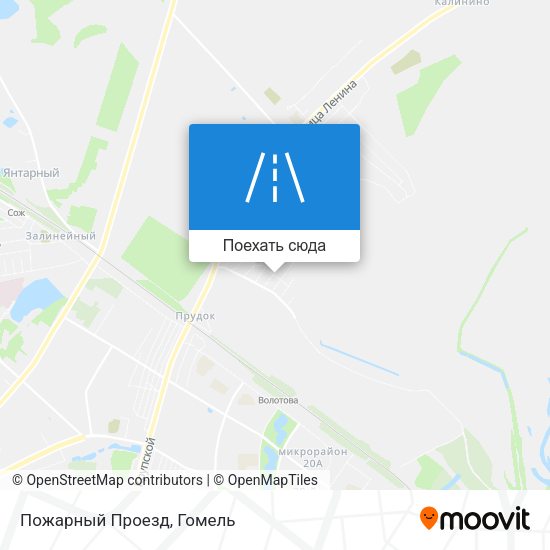 Карта Пожарный Проезд