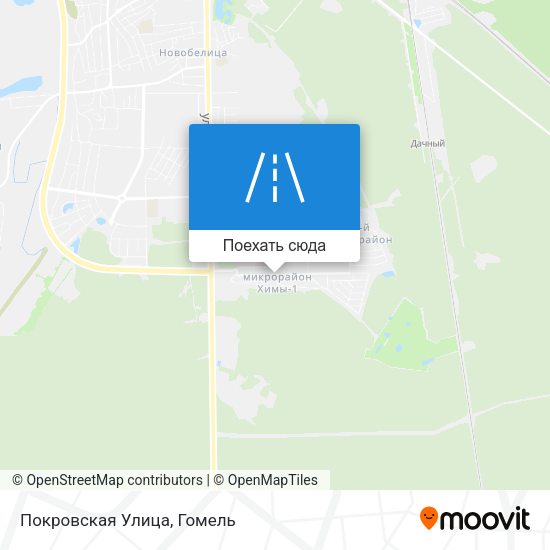 Карта Покровская Улица