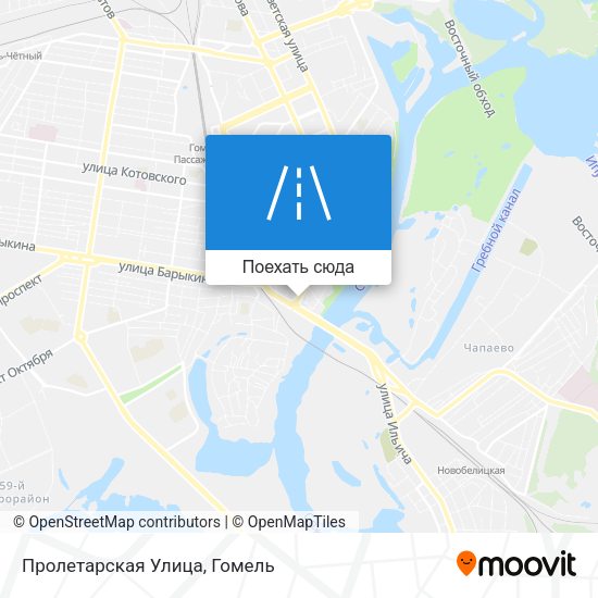Карта Пролетарская Улица