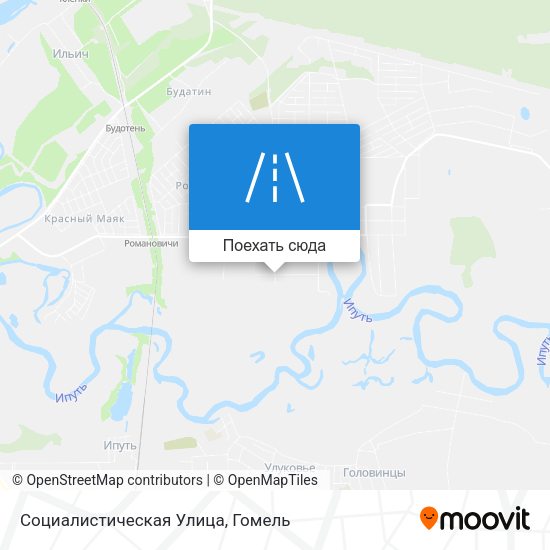 Карта Социалистическая Улица
