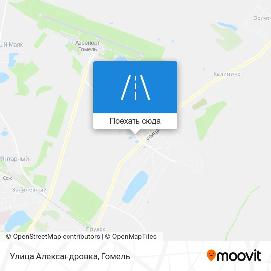Карта Улица Александровка