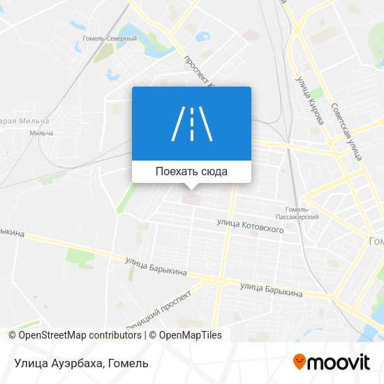 Карта Улица Ауэрбаха