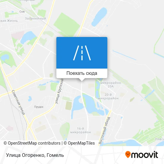Карта Улица Огоренко