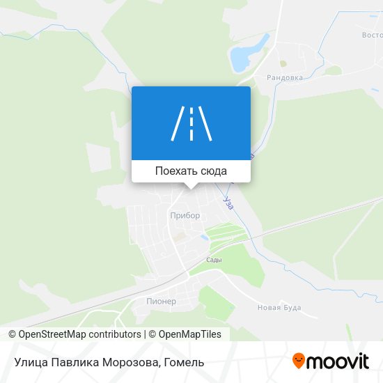 Карта Улица Павлика Морозова