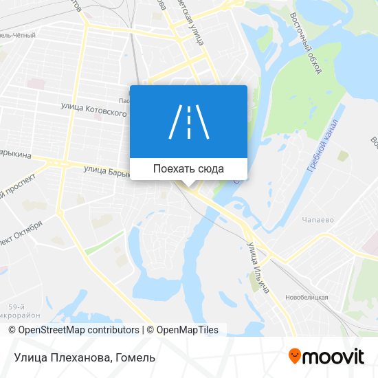 Карта Улица Плеханова