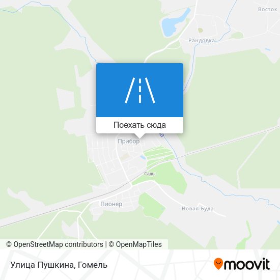 Карта Улица Пушкина