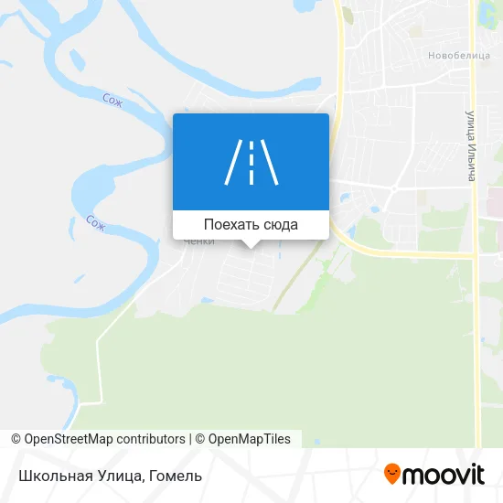 Карта Школьная Улица