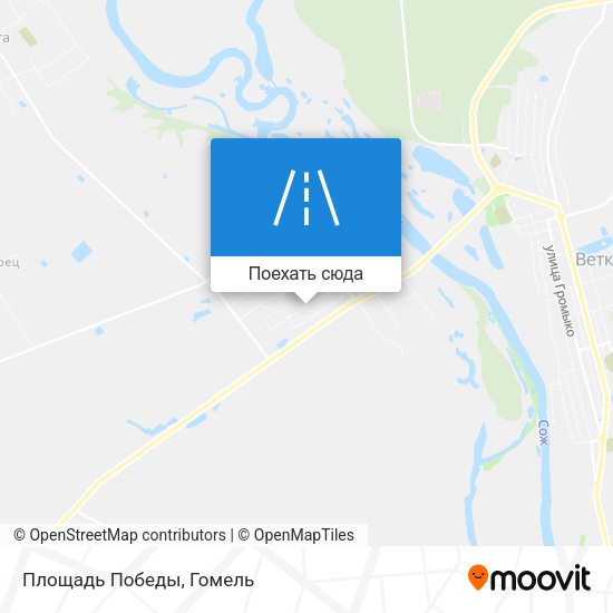 Карта Площадь Победы