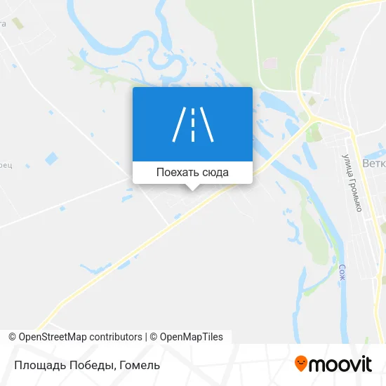 Карта Площадь Победы