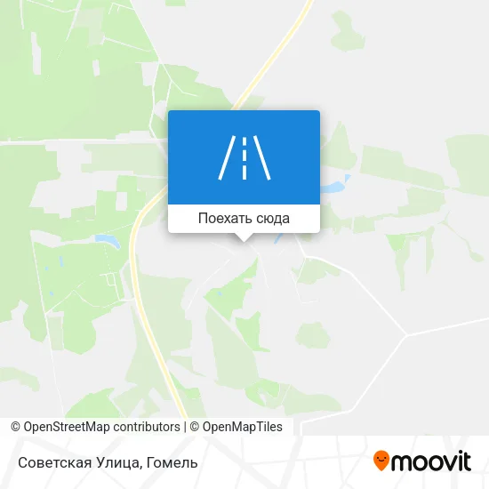 Карта Советская Улица