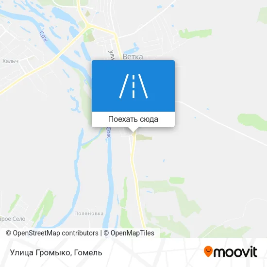 Карта Улица Громыко