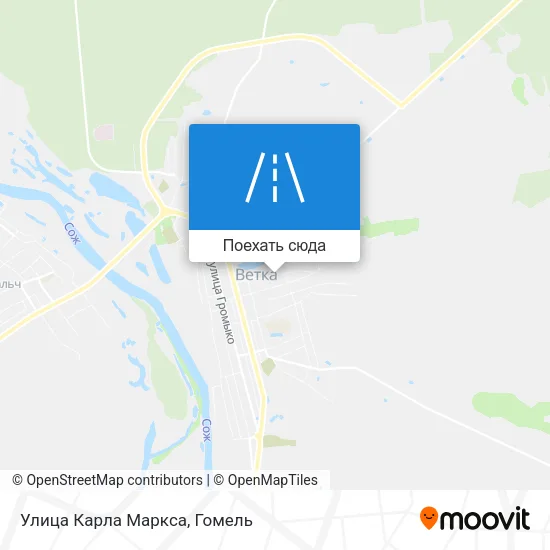 Карта Улица Карла Маркса