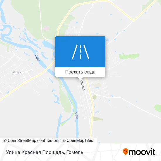 Карта Улица Красная Площадь