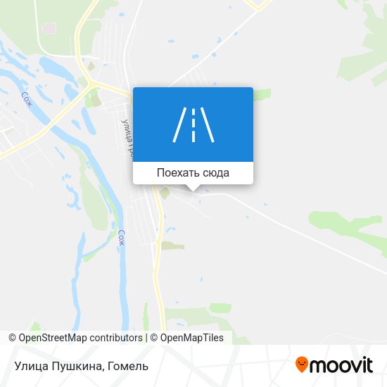 Карта Улица Пушкина