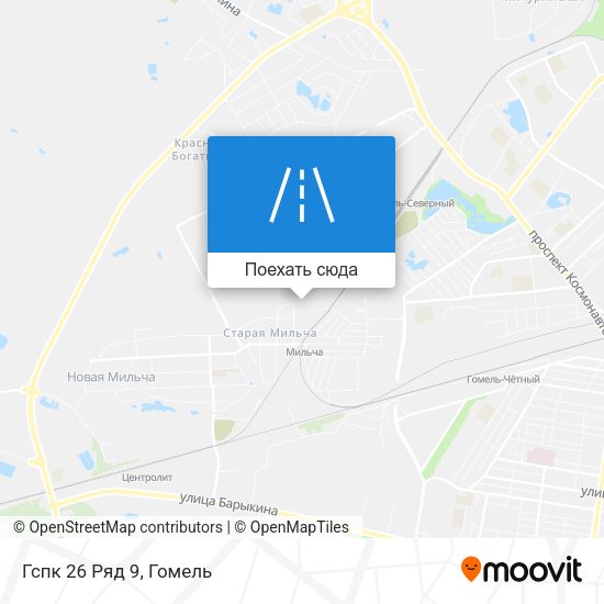 Карта Гспк 26 Ряд 9