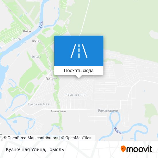 Карта Кузнечная Улица