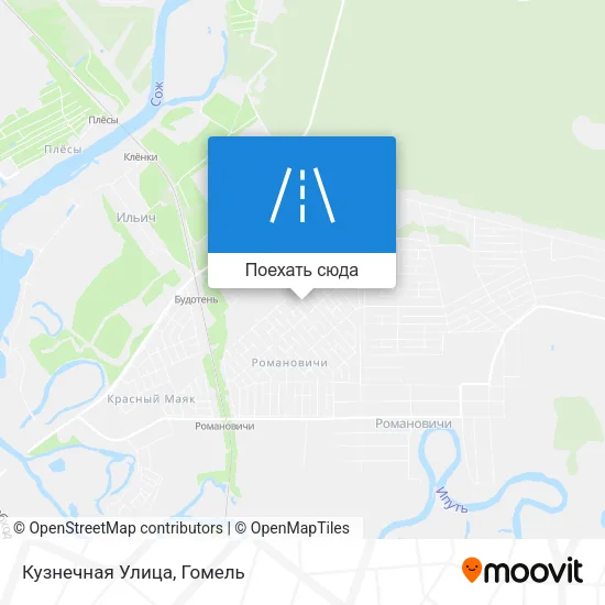 Карта Кузнечная Улица