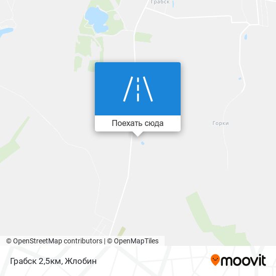 Карта Грабск 2,5км
