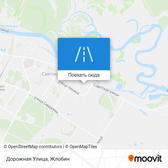 Карта Дорожная Улица