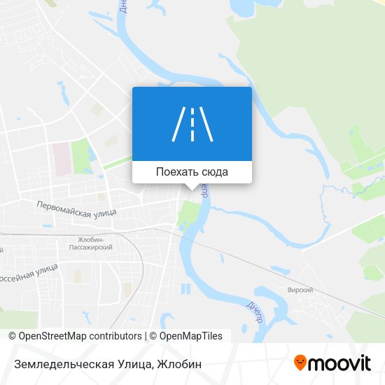 Карта Земледельческая Улица