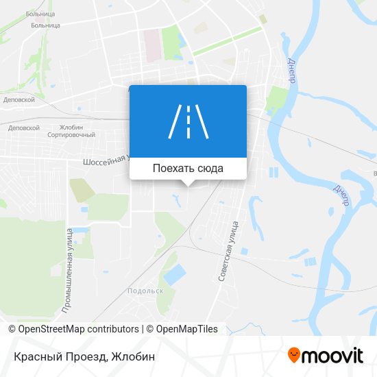 Карта Красный Проезд