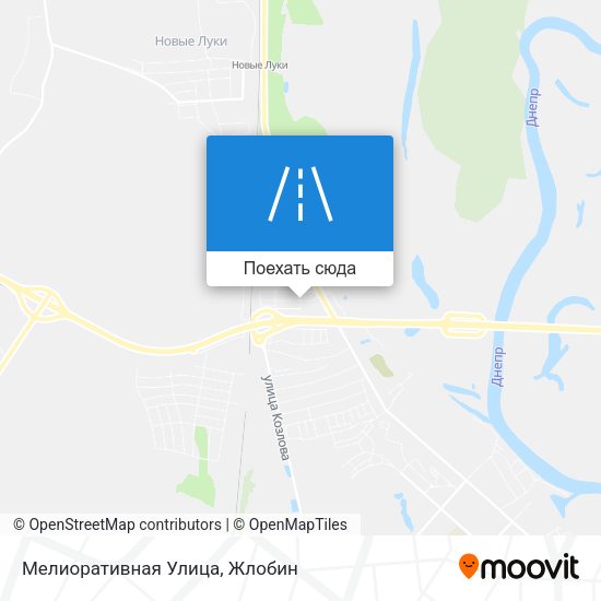 Карта Мелиоративная Улица
