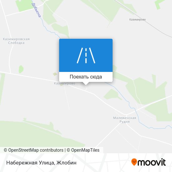 Карта Набережная Улица