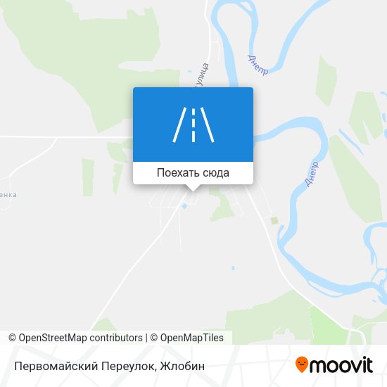 Карта Первомайский Переулок