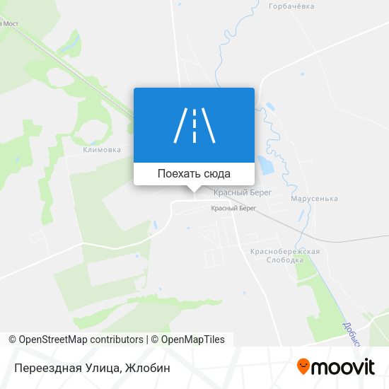 Карта Переездная Улица