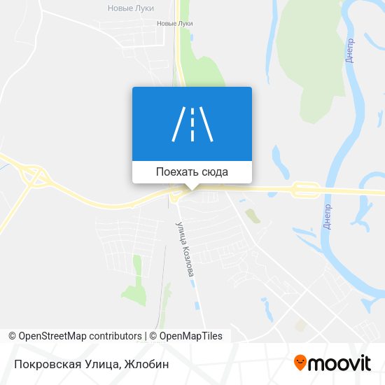 Карта Покровская Улица