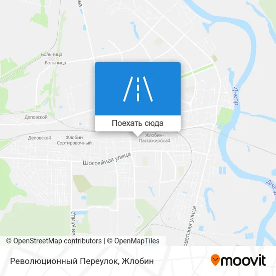 Карта Революционный Переулок