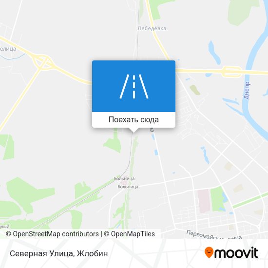 Карта Северная Улица