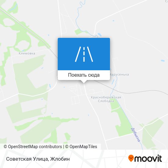 Карта Советская Улица